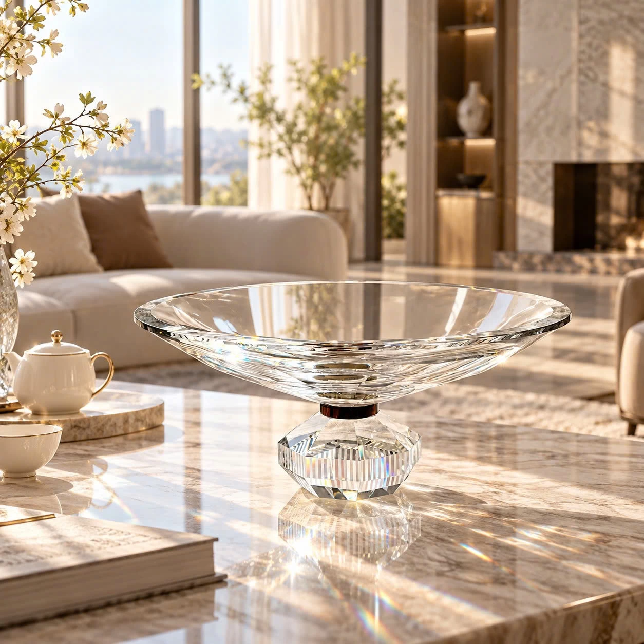 Khay pha lê KA Cristelle Катерина 12.0cm | Crystal Katerina