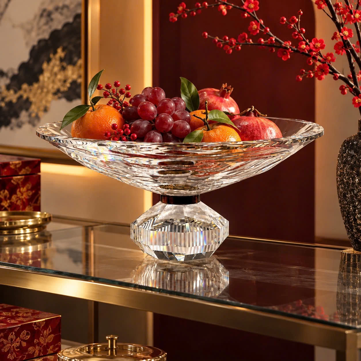 Khay pha lê KA Cristelle Катерина 12.0cm | Crystal Katerina