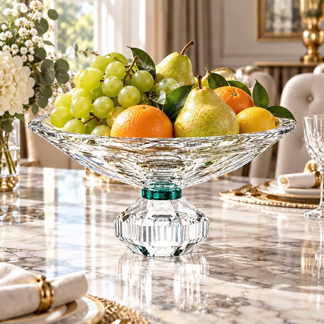 Khay pha lê KA Smeraldo Катерина 12.0cm | Crystal Katerina